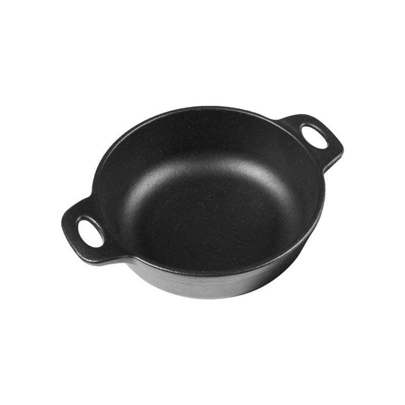 VICTORIA - OLLA CAZUELA VICTORIA DE HIERRO FUNDIDO 14 CM DE DIAMETRO ESMALTADA
