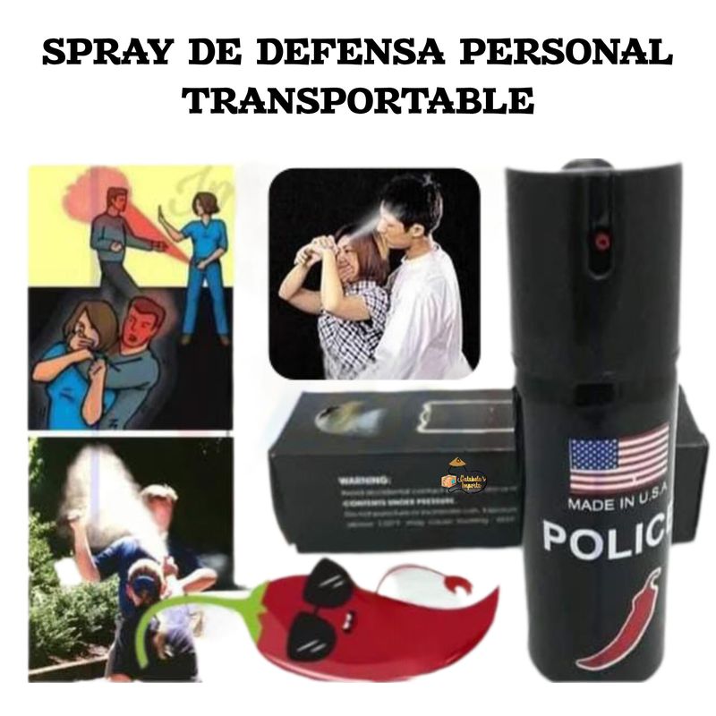 OEM - GAS DEFENSA PERSONAL - SPRAY 60 ML