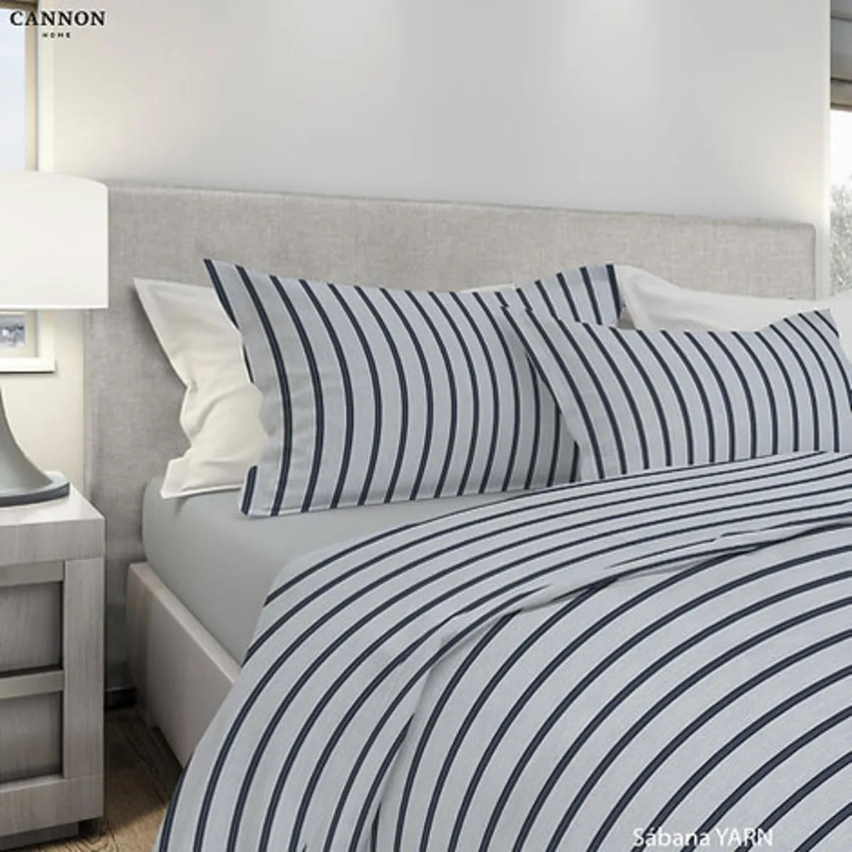 CANNON - SÁBANAS CANNON 3PLZ SET 4 PIEZAS