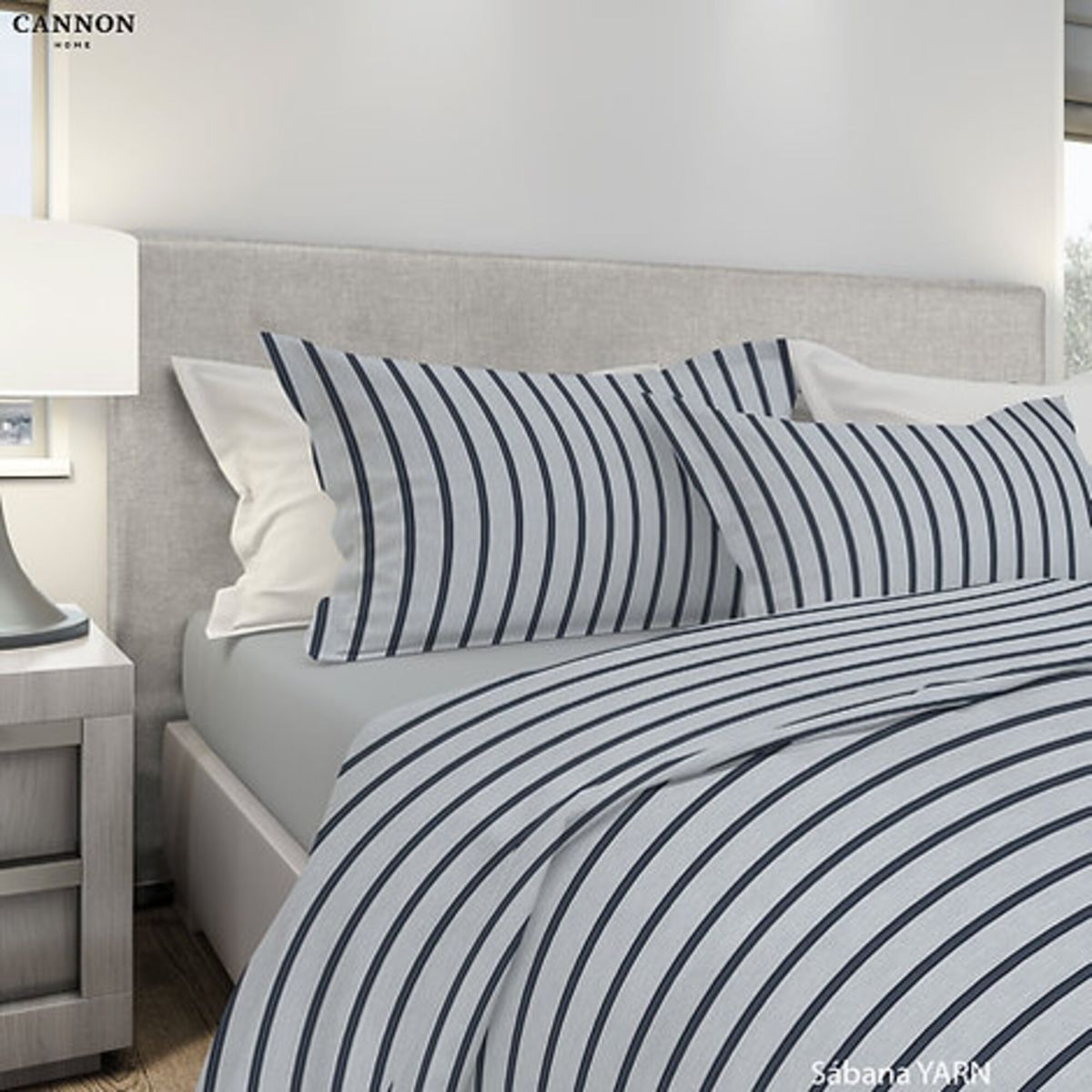 CANNON - SÁBANAS CANNON 3PLZ SET 4 PIEZAS