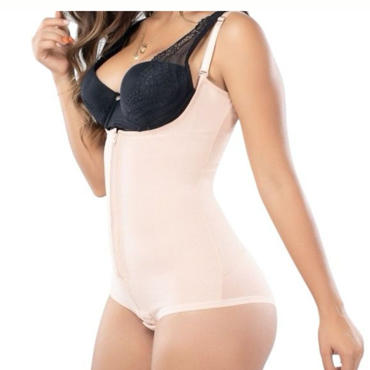 GENERICO - Body Faja Powernet con cierre largo