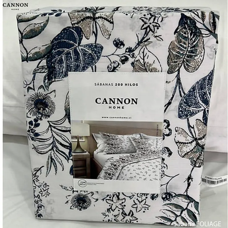CANNON - SÁBANAS CANNON 3PLZ SET 4 PIEZAS