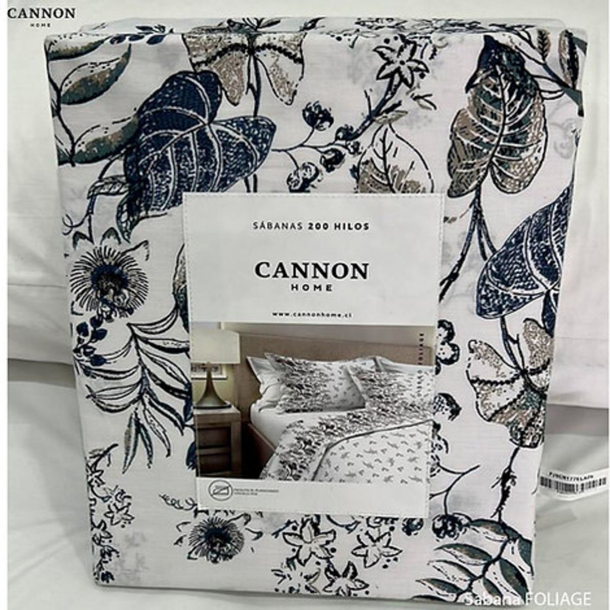 CANNON - SÁBANAS CANNON 2,5 PLZ SET 4 PIEZAS