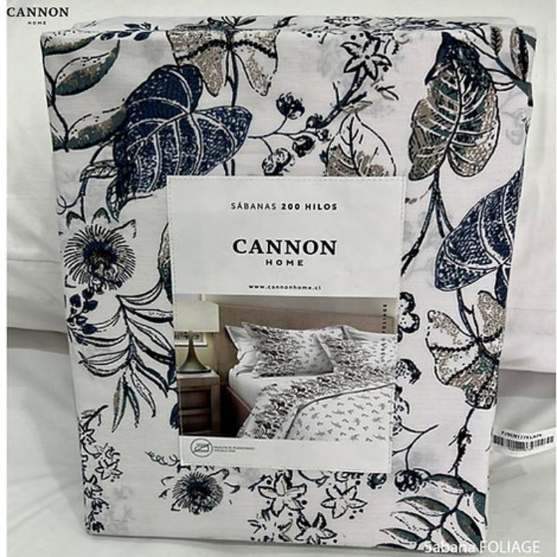 CANNON - SÁBANAS CANNON 2,5 PLZ SET 4 PIEZAS