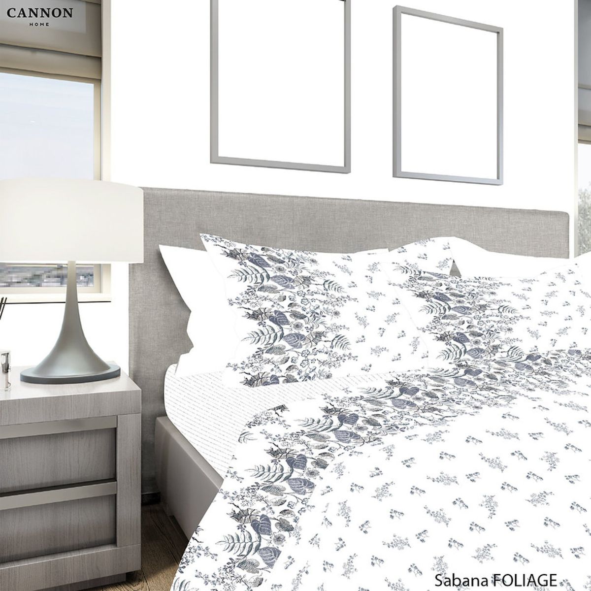 CANNON - SÁBANAS CANNON 2,5 PLZ SET 4 PIEZAS