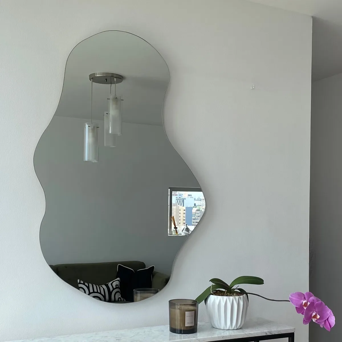 GENERICO - ESPEJO CURVO TULUM 145x100cm