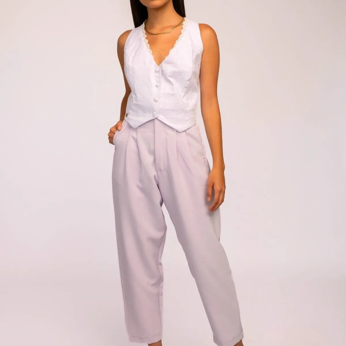 AMA OUTFITTERS - PANTALON SASTRERO PAMELA