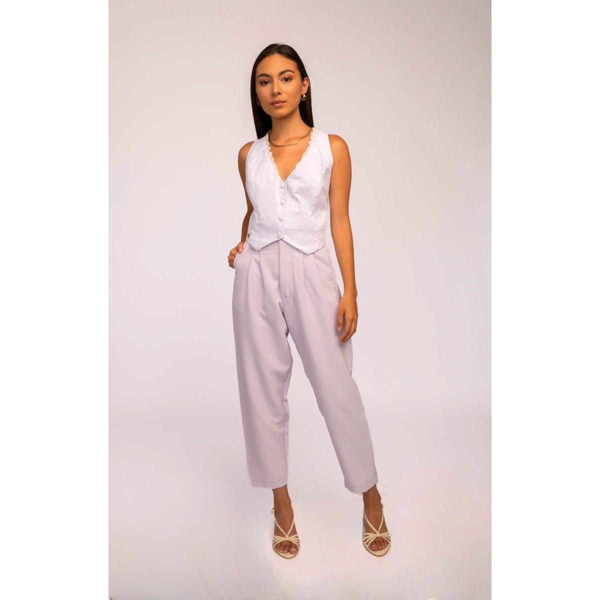 AMA OUTFITTERS - PANTALON SASTRERO PAMELA