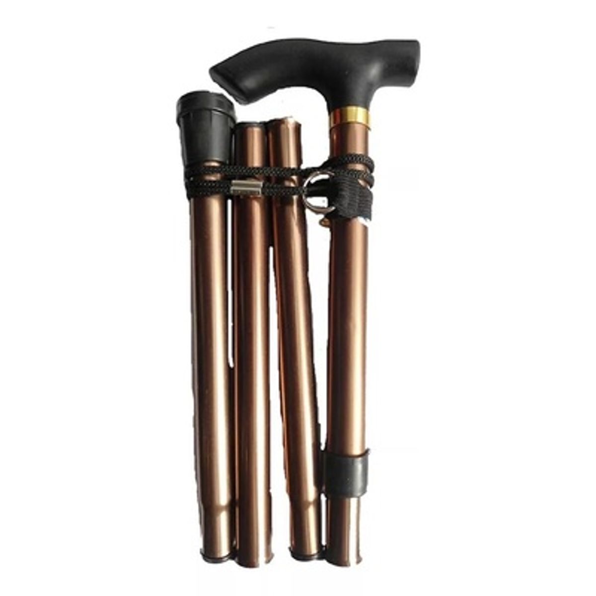 GENERICO - Bastón Plegable Reforzado Aluminio Ortopédico