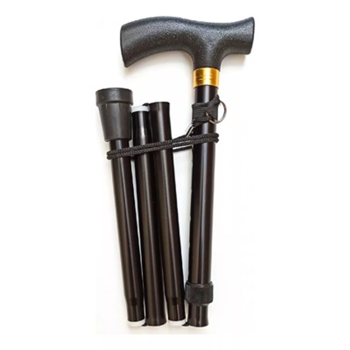 GENERICO - Bastón Plegable Reforzado Aluminio Ortopédico