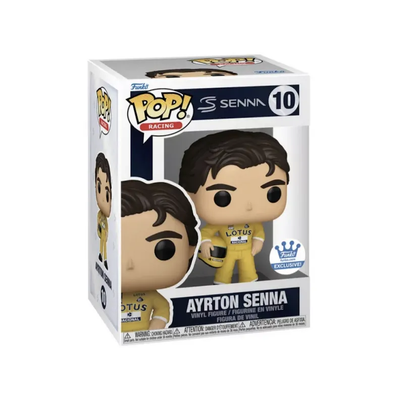 FUNKO - Ayrton Senna Funko Pop 10 Exclusivo Lotus Racing Suit