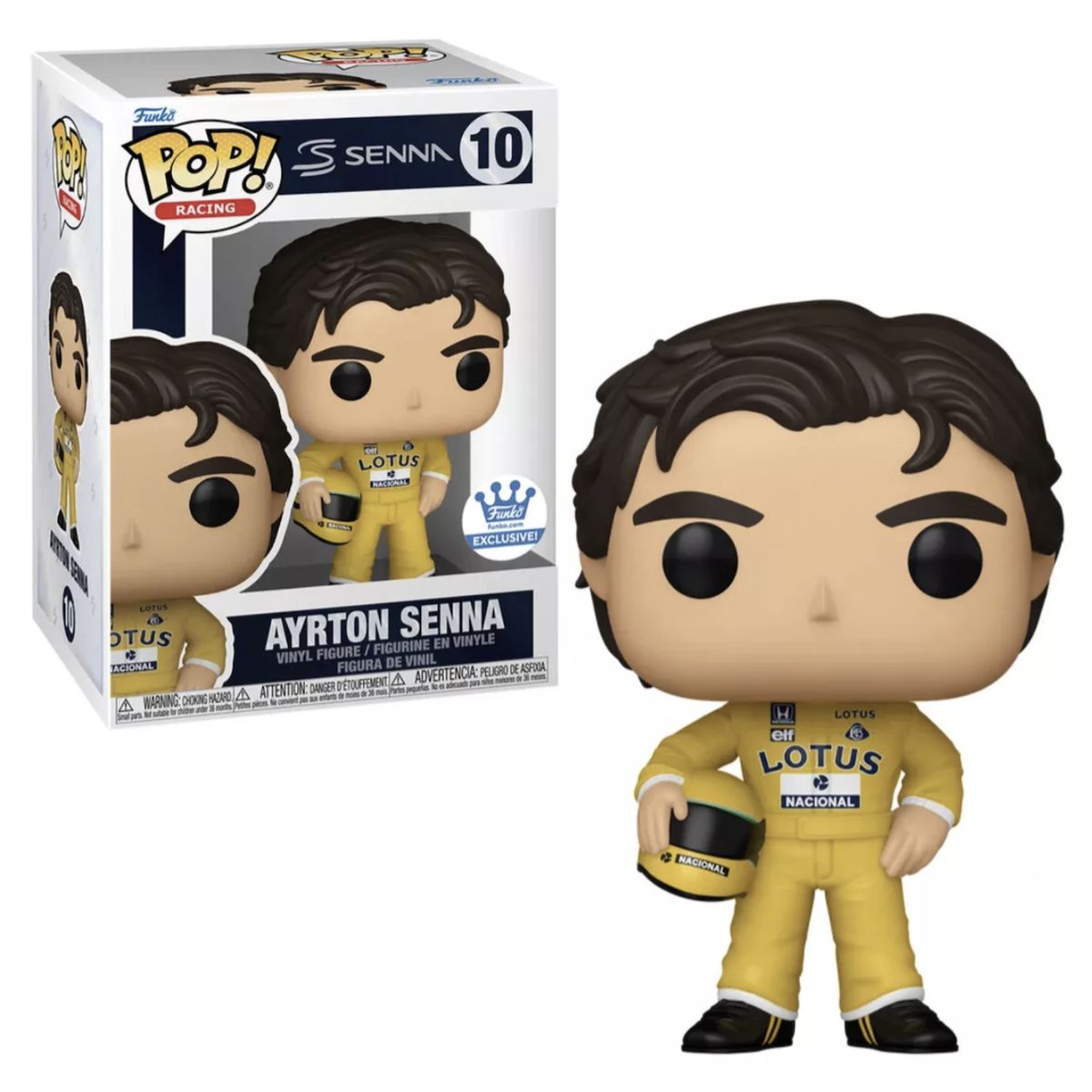 FUNKO - Ayrton Senna Funko Pop 10 Exclusivo Lotus Racing Suit