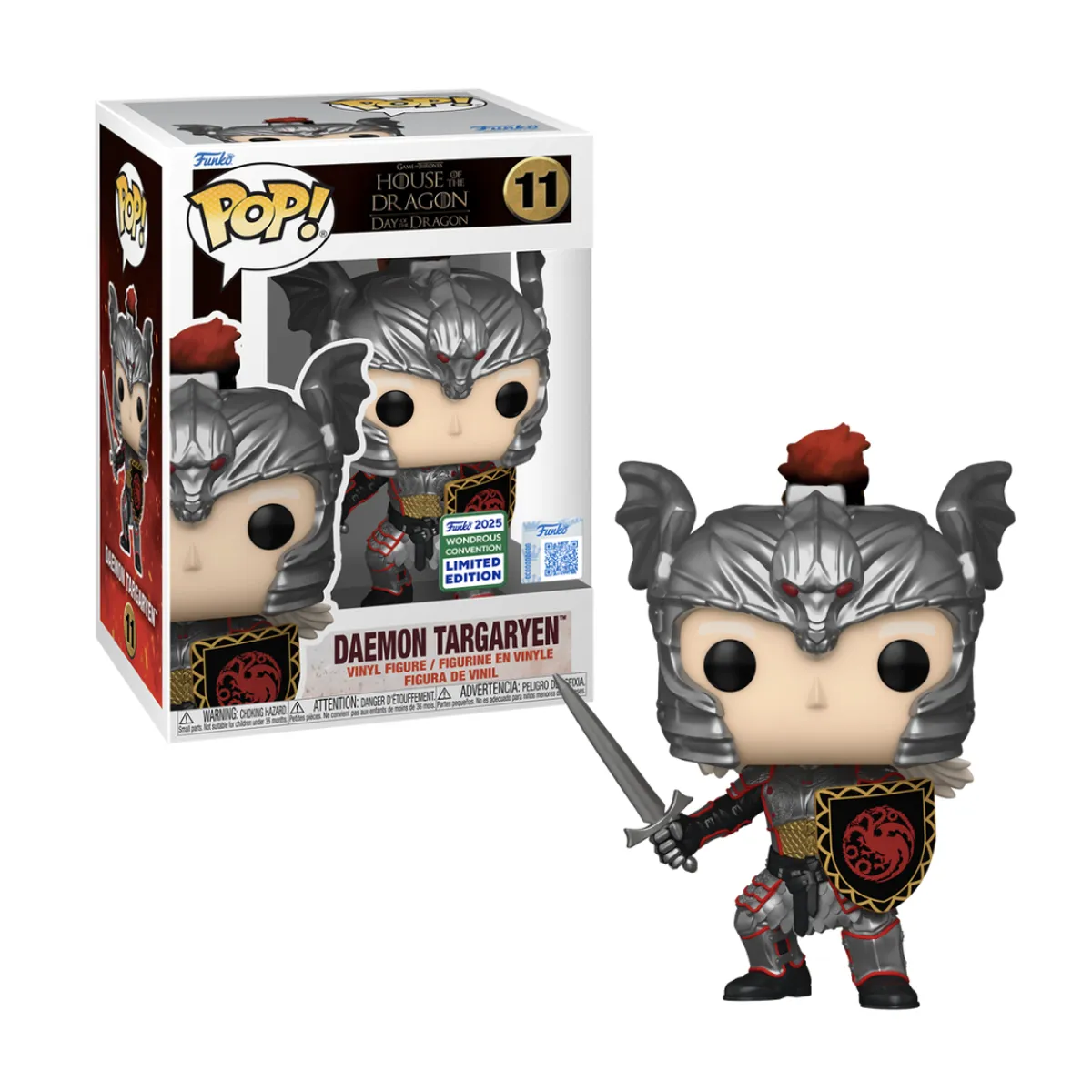 FUNKO - Daemon Targaryen Funko Pop 11 House Of The Dragon Exclusivo
