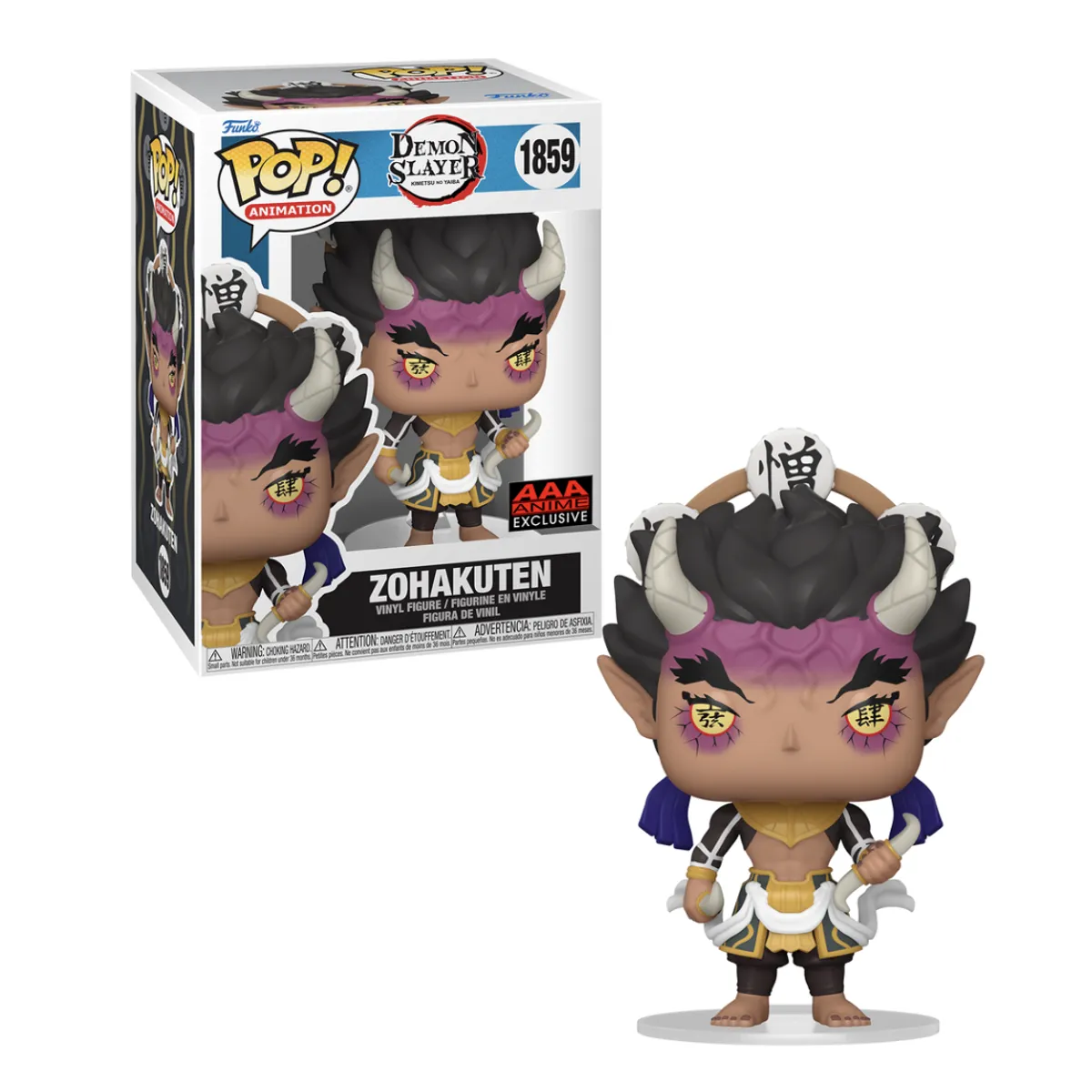 FUNKO - Zohakuten Funko Pop 1859 Exclusivo Demon Slayer Original