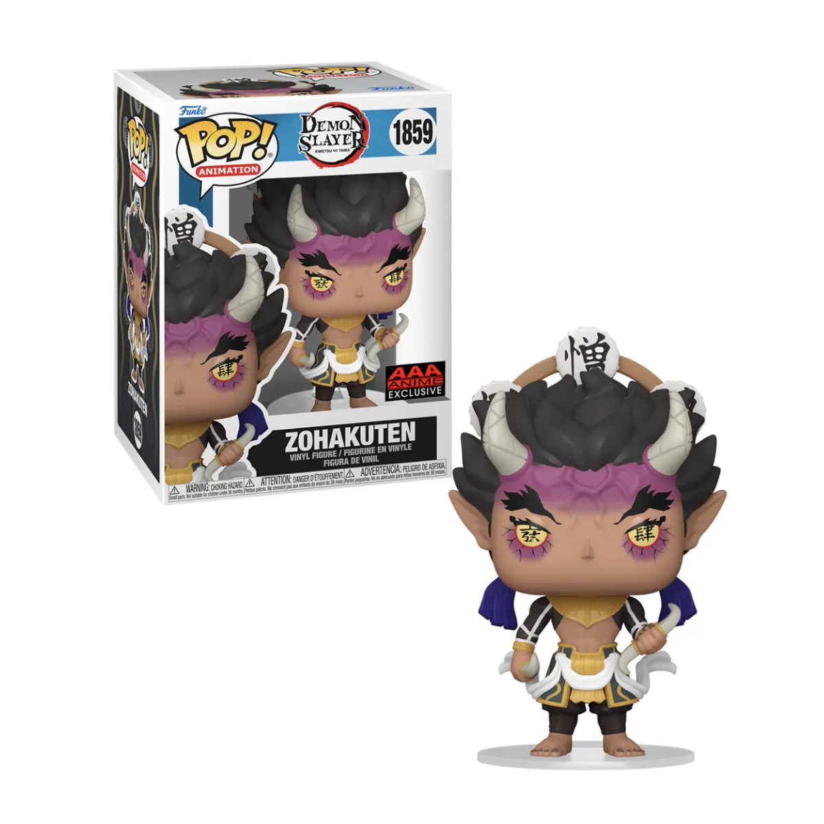FUNKO - Zohakuten Funko Pop 1859 Exclusivo Demon Slayer Original