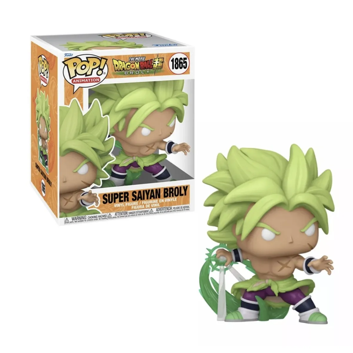 FUNKO - Broly Super Saiyan Funko Pop 1865 Dragon Ball 6 Pulgadas