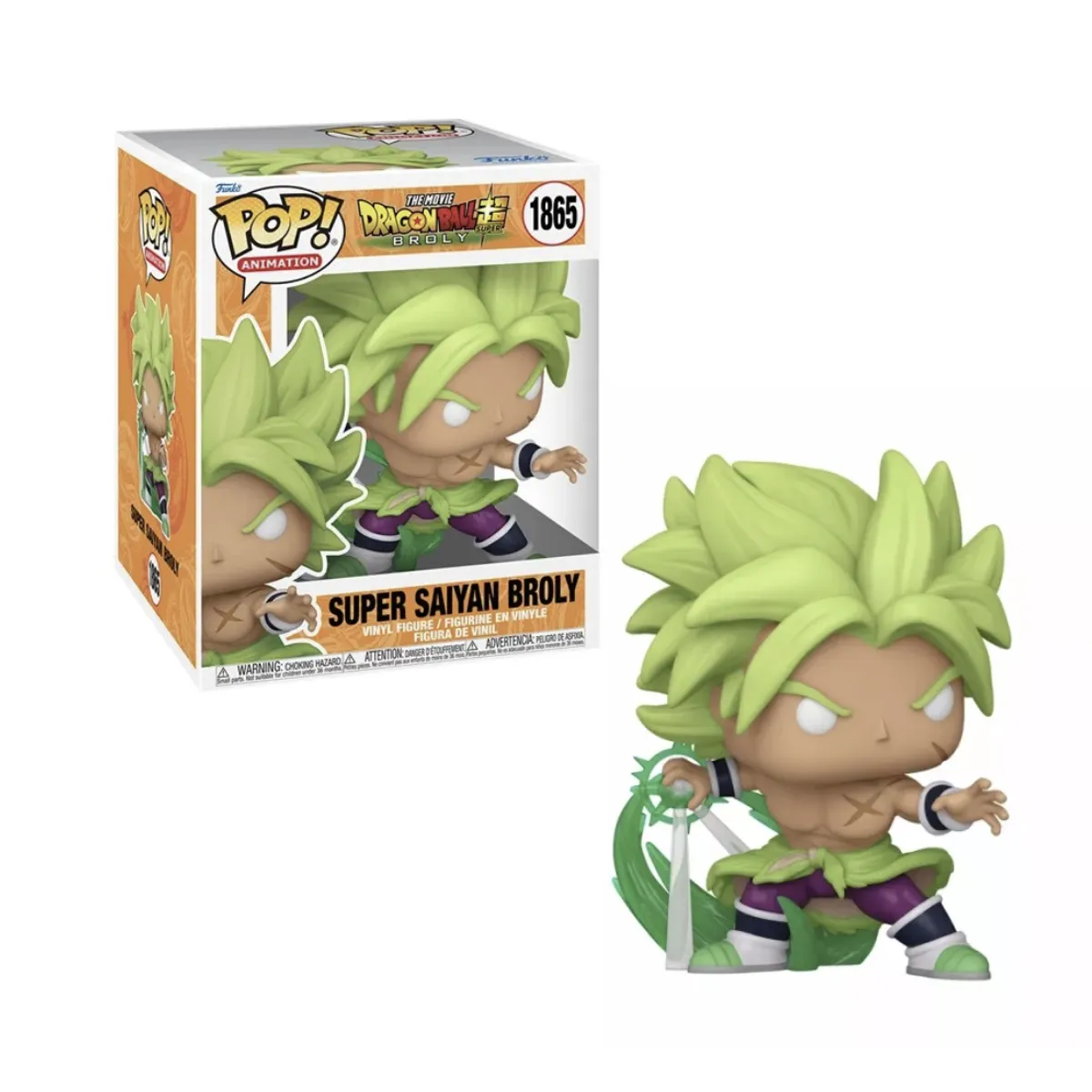 FUNKO - Broly Super Saiyan Funko Pop 1865 Dragon Ball 6 Pulgadas