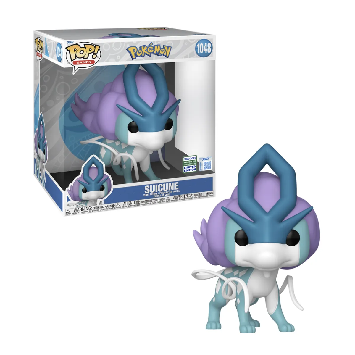 FUNKO - Suicune Funko Pop 1048 10 Pulgadas Exclusivo Pokemon
