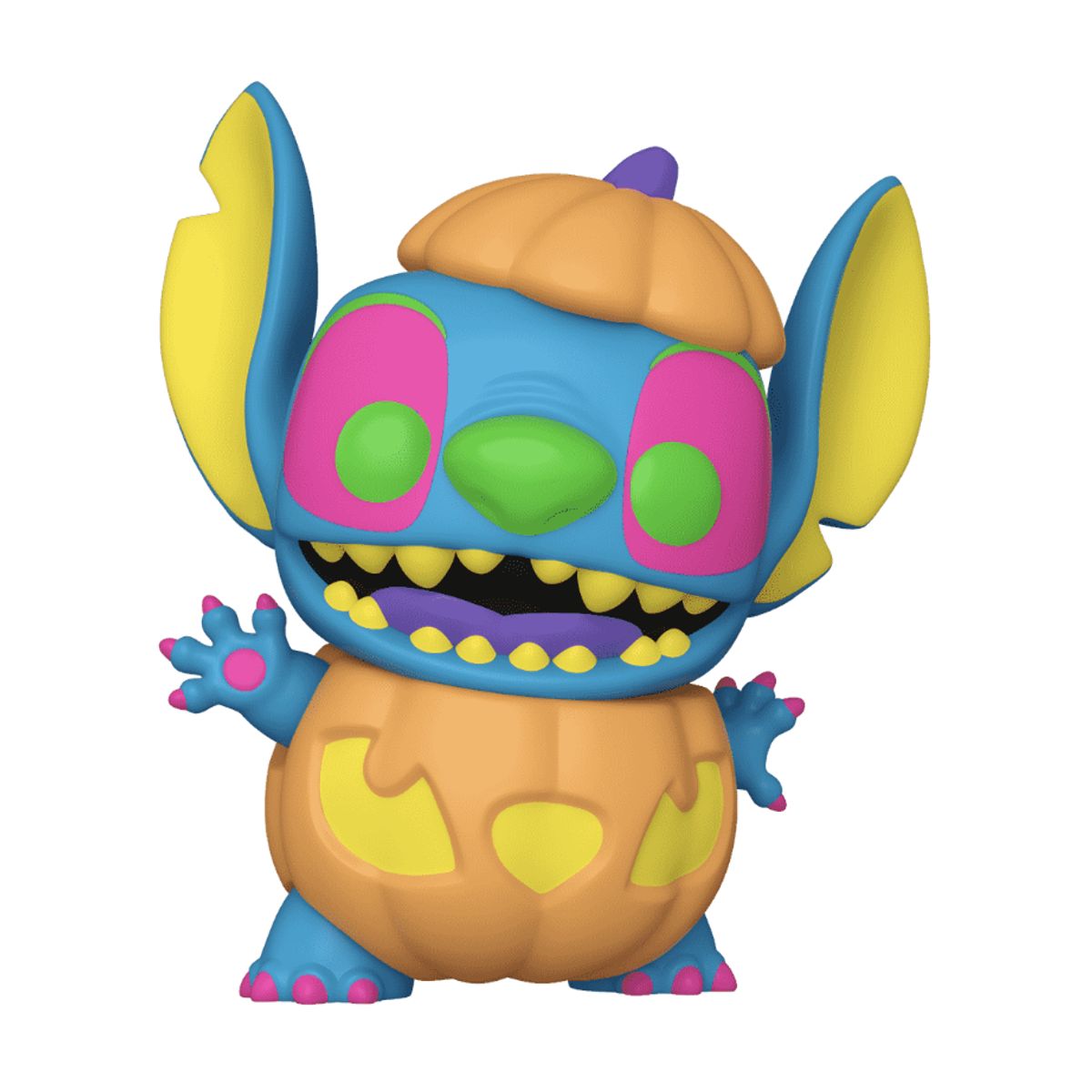 FUNKO - Pumpkin Stitch Blacklight Funko Pop 1498 Lilo y Stitch Exclusivo
