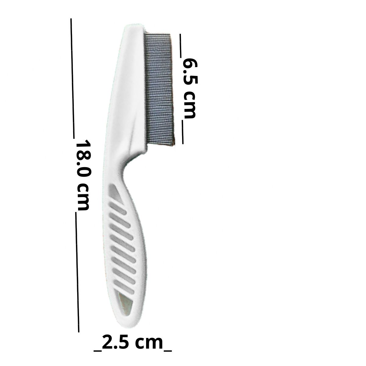 GENERICO - PEINE ANTIGARRAPATAS PIOJOS Y PULGAS MASCOTAS AZUL T-G