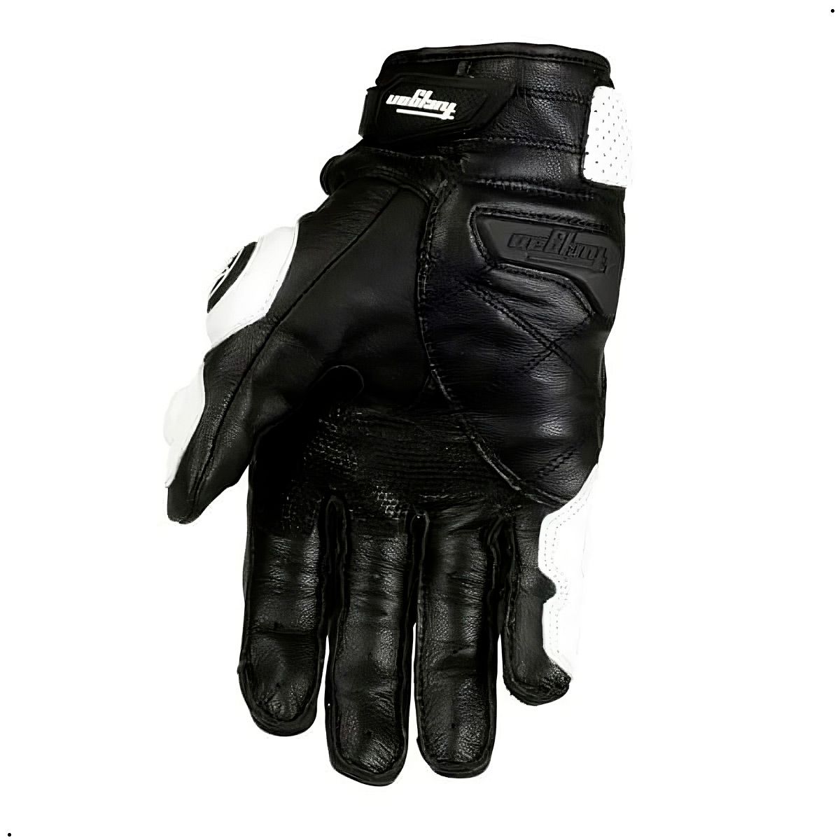 GENERICO - Guantes Furygan Para Moto Cuero Natural Proteccion Nudillos