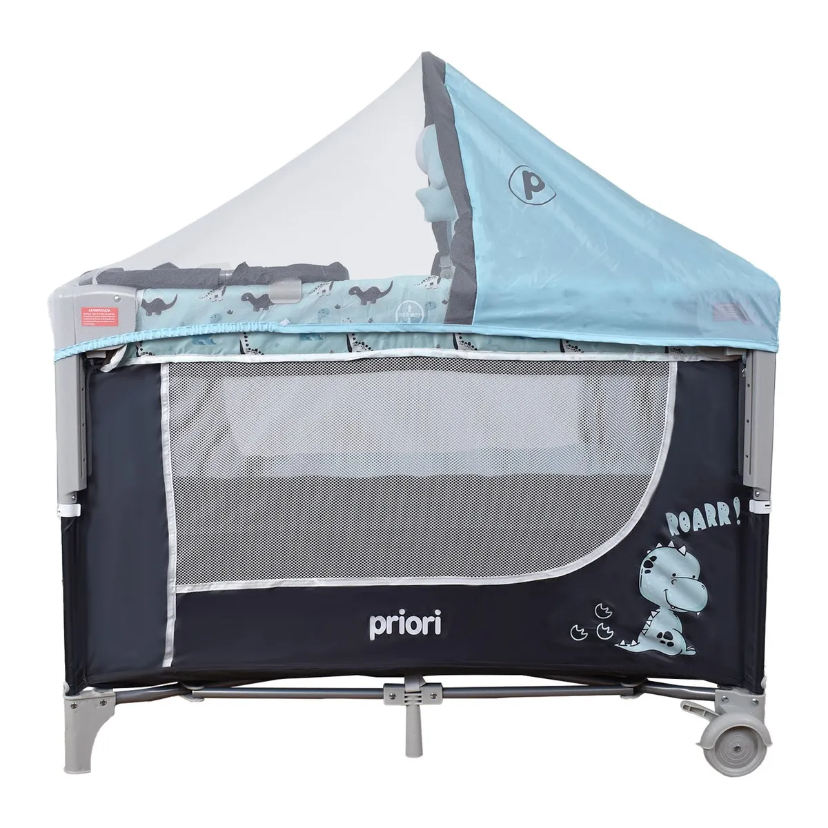 PRIORI - Cuna Corral Bebé Tipo Colecho Priori Madison Azul
