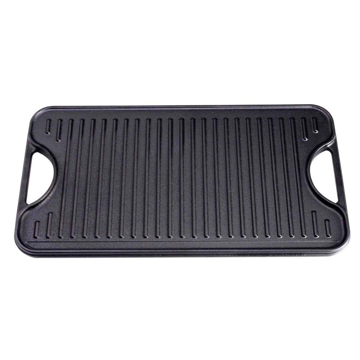 VICTORIA - PLANCHA ASADORA VICTORIA DE HIERRO FUNDIDO REVERSIBLE 47X25 CM