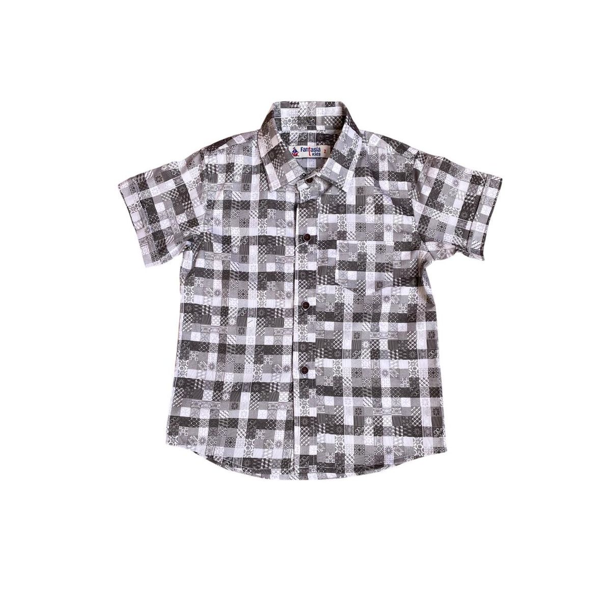 GENERICO - Camisa Niño Manga Corta Mateo 100% Algodón