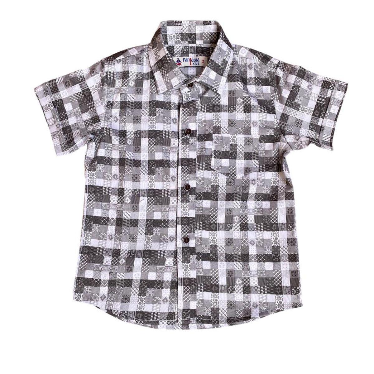 GENERICO - Camisa Niño Manga Corta Mateo 100% Algodón