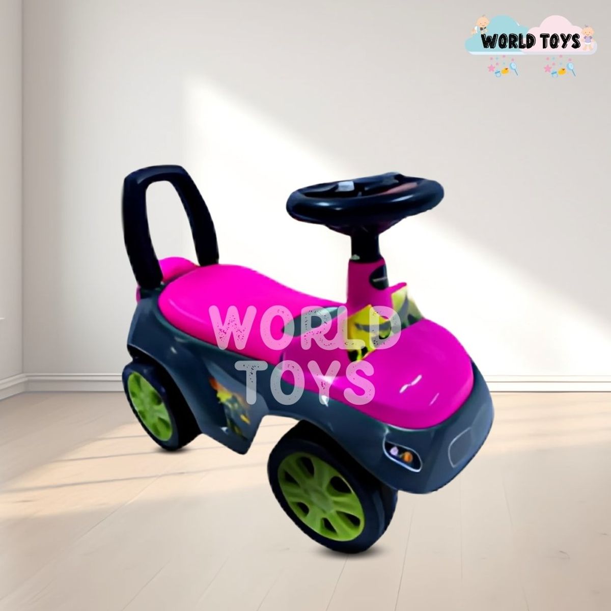 JEEP - Correpasillo Buggy «DINO II» Pink