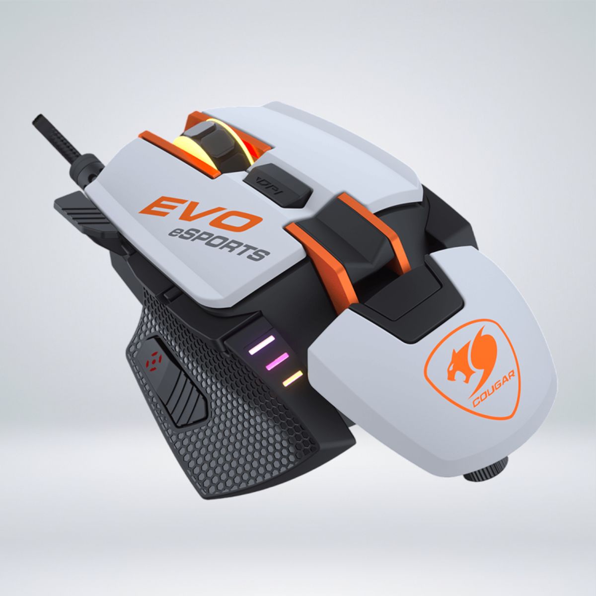 COUGAR - MOUSE GAMING 700M EVO ESPORTS WHITE - ERGONÓMICO