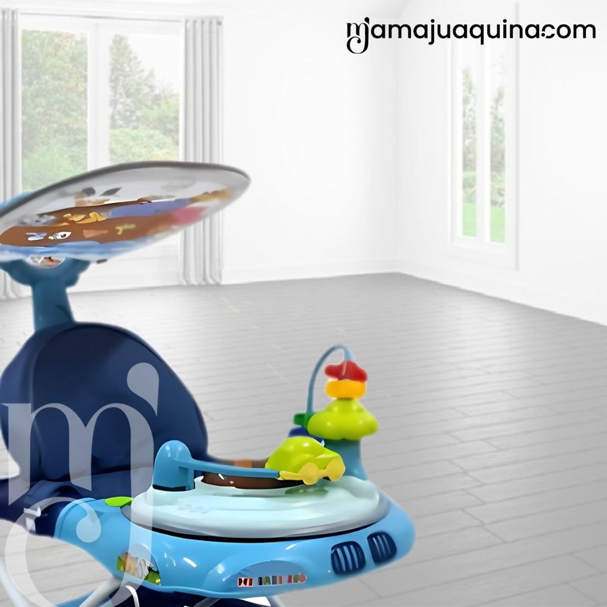 BABY - Andador con Tablero Musical «FIRST WALK» Blue