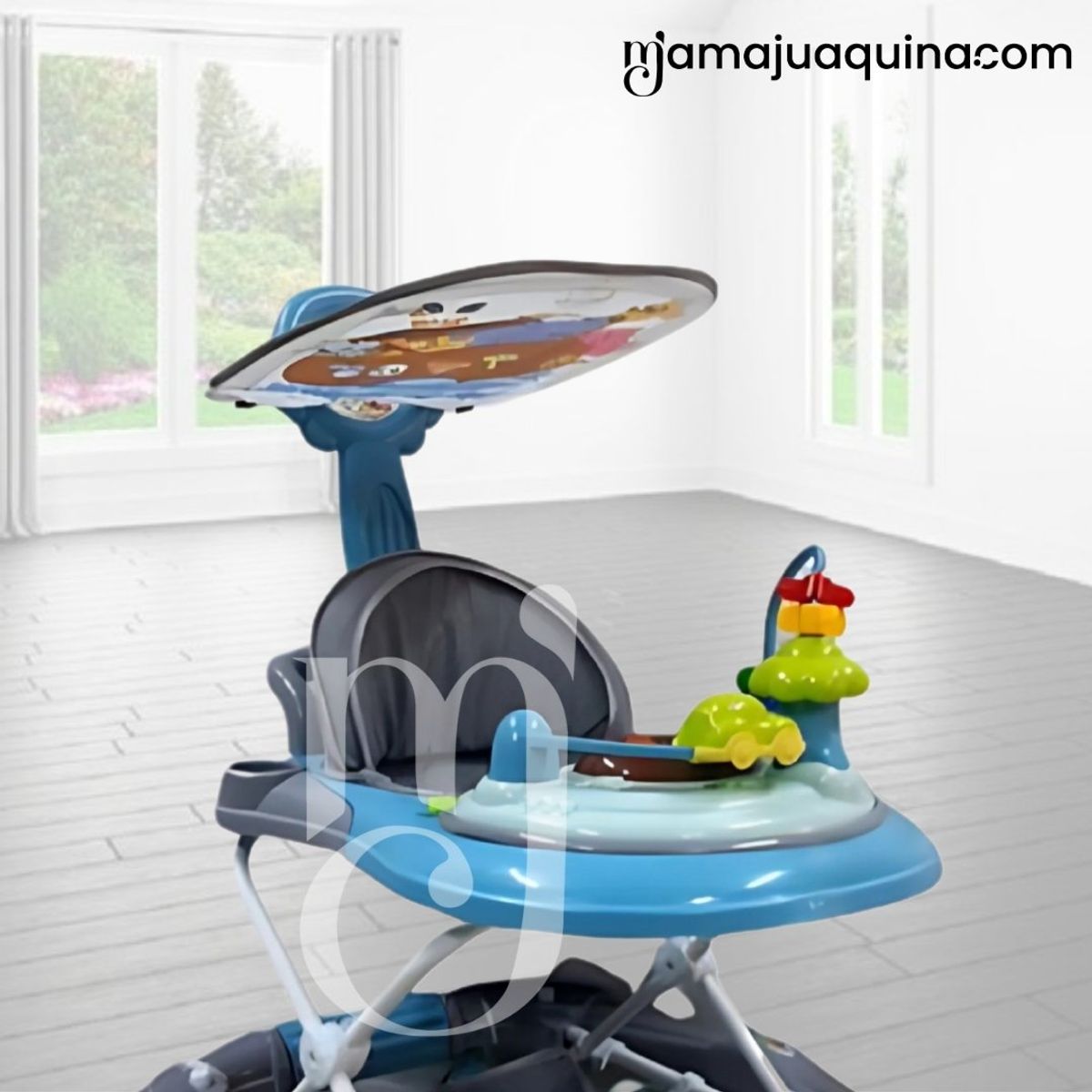 BABY - Andador con Tablero Musical «FIRST WALK» Gray