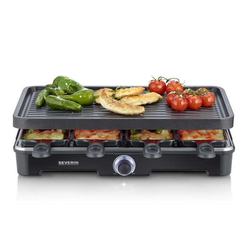 SEVERIN - Parrilla Raclette con Plancha grill