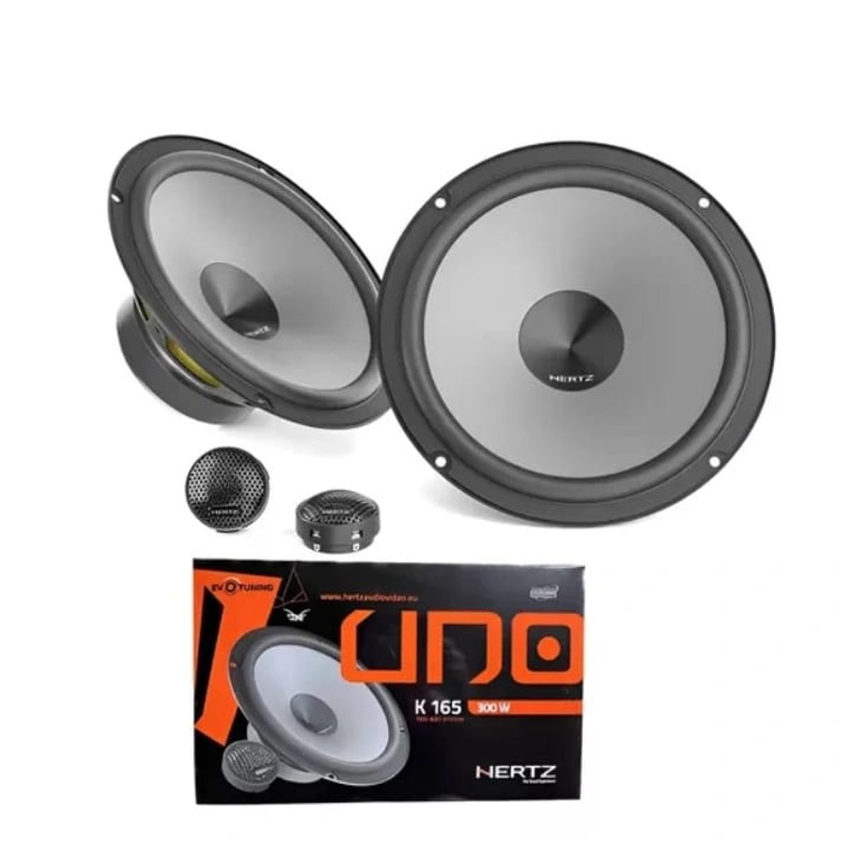 HERTZ - SET DE COMPONENTES HERTZ/UNO 6.5″ 300w K 165
