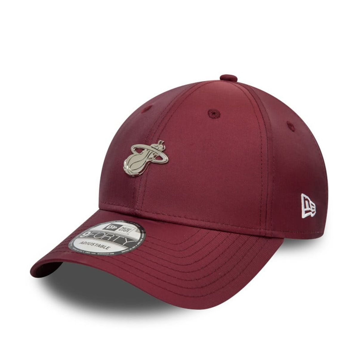 NEW ERA - Gorra 9Forty NBA  Miami Heat Tech Dark Red