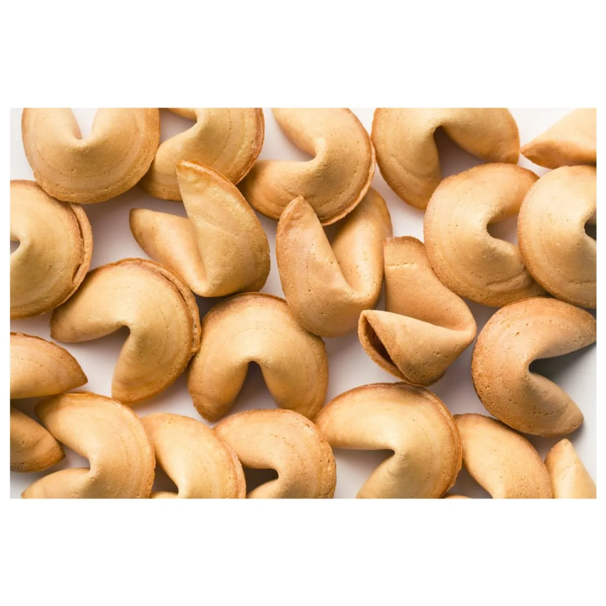 GENERICO - Galleta De La Suerte Obleas con Frases Rojo Pack 100u Woki