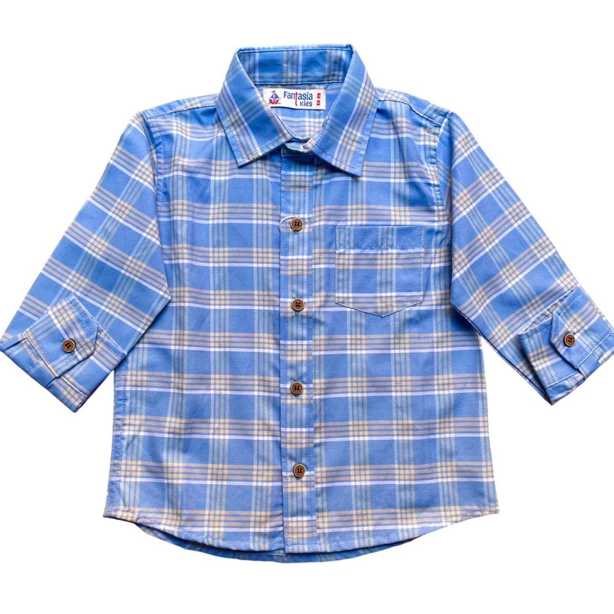 GENERICO - Camisa Niño Manga Larga Joaquín 100% Algodón