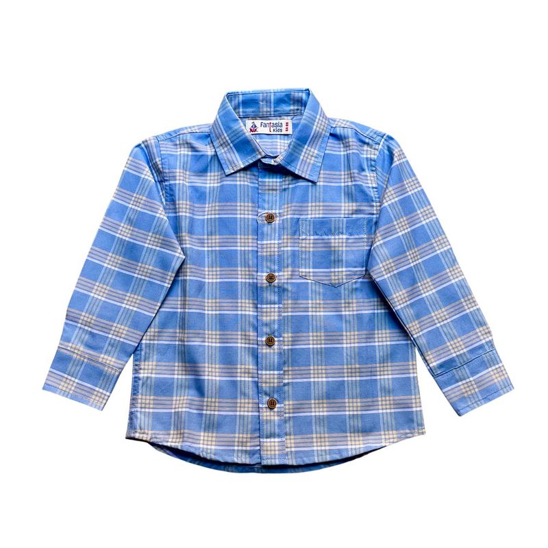 GENERICO - Camisa Niño Manga Larga Joaquín 100% Algodón