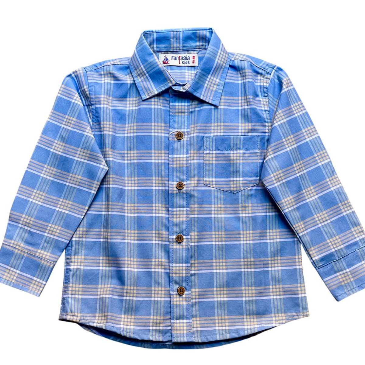 GENERICO - Camisa Niño Manga Larga Joaquín 100% Algodón