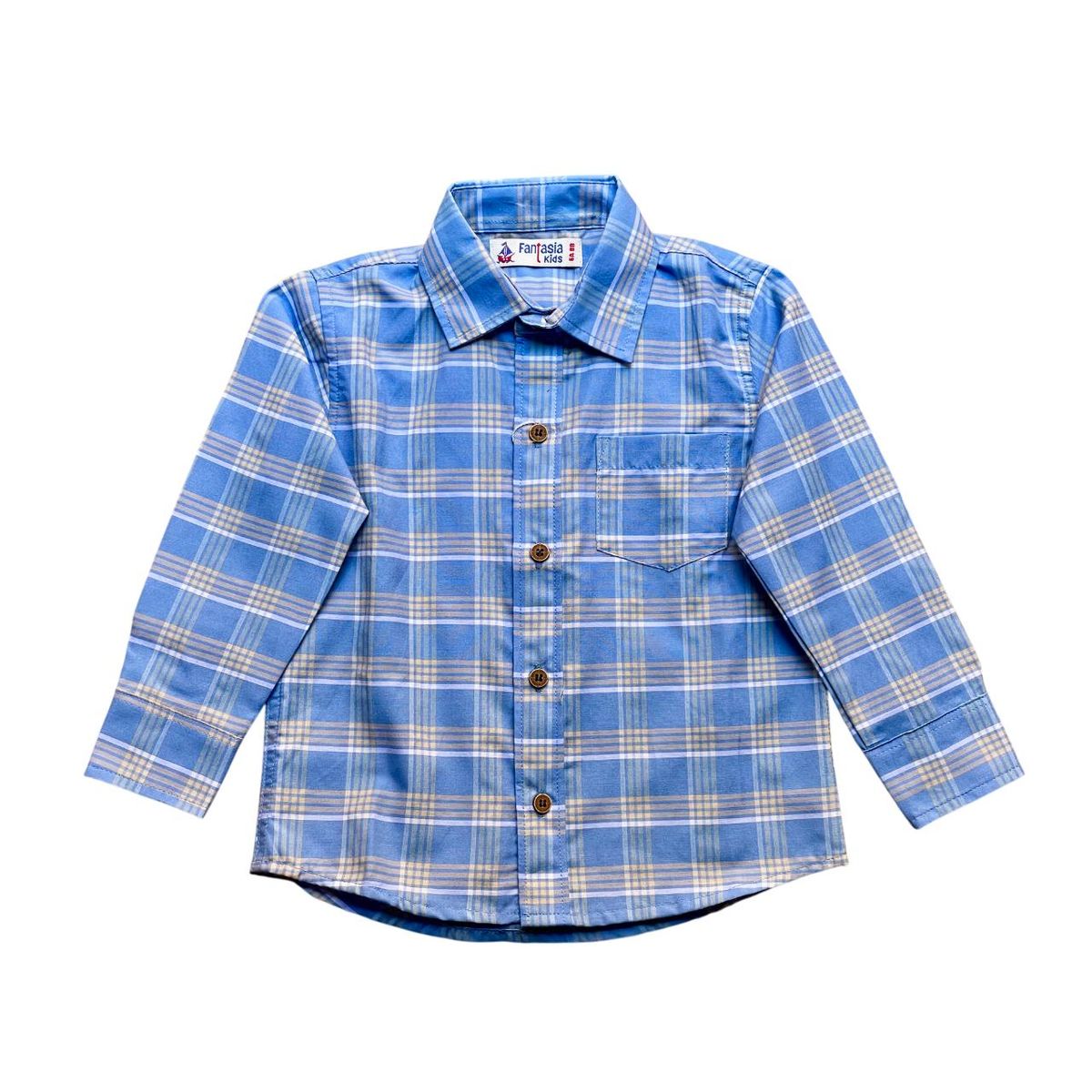 GENERICO - Camisa Niño Manga Larga Joaquín 100% Algodón