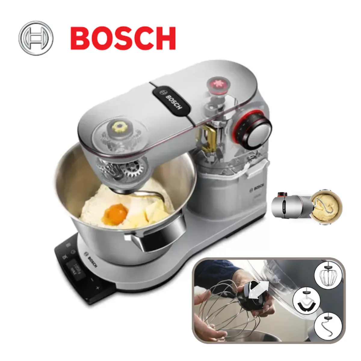 BOSCH - Batidora Bosch Robot de cocina con báscula OptiMUM 1600 W