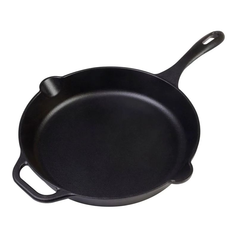 VICTORIA - SARTÉN VICTORIA DE HIERRO FUNDIDO 30 CM DIAMETRO PRECURADA