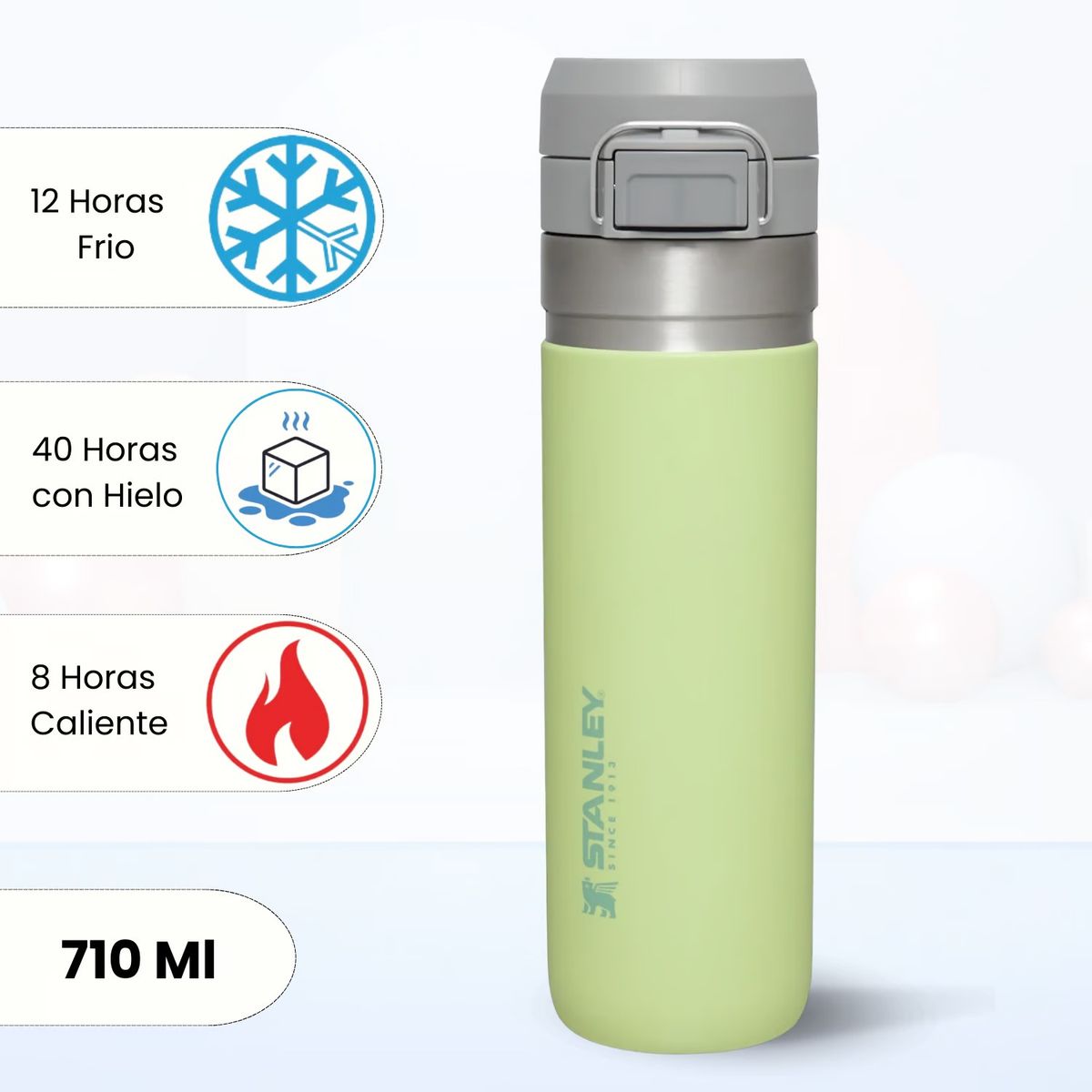 STANLEY - Termo de Bebida Flip Go Citron Stanley 710 Ml