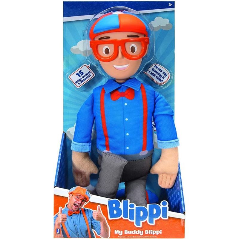 SUCKOT - Peluche Blippi Con Sonido 30 Cm