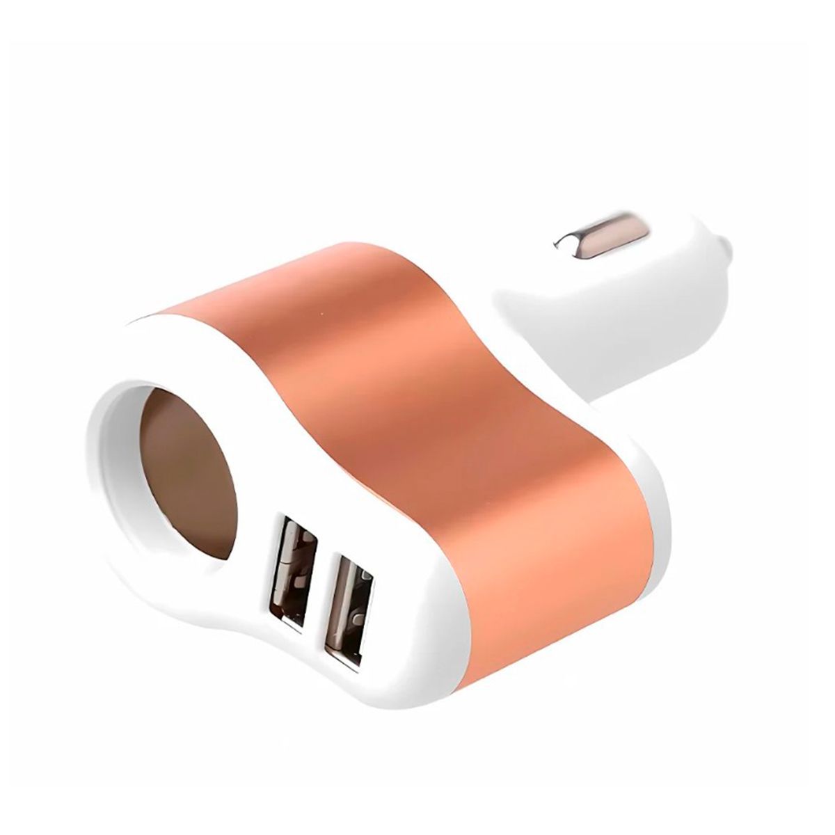 GENERICO - Cargador Rápido de Automóvil YL-805 Dual USB y Puerto Encendedor