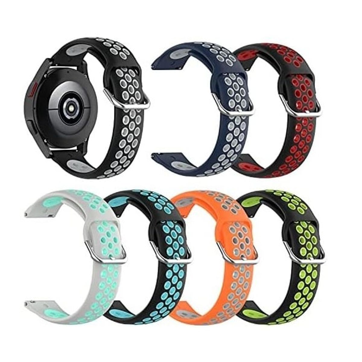 GENERICO - CORREA DEPORTIVA PARA SMARTWATCH 20MM VERDE