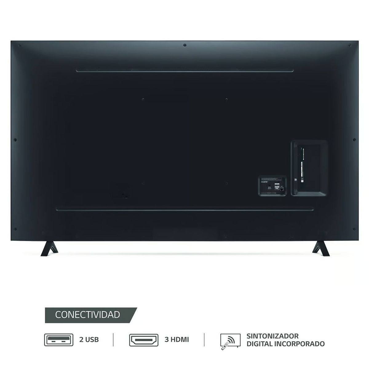 LG - Televisor LG 75 UHD 4K Smart AI ThinQ 75UR8750PSA Magic Remoto Nuevo Modelo - Negro