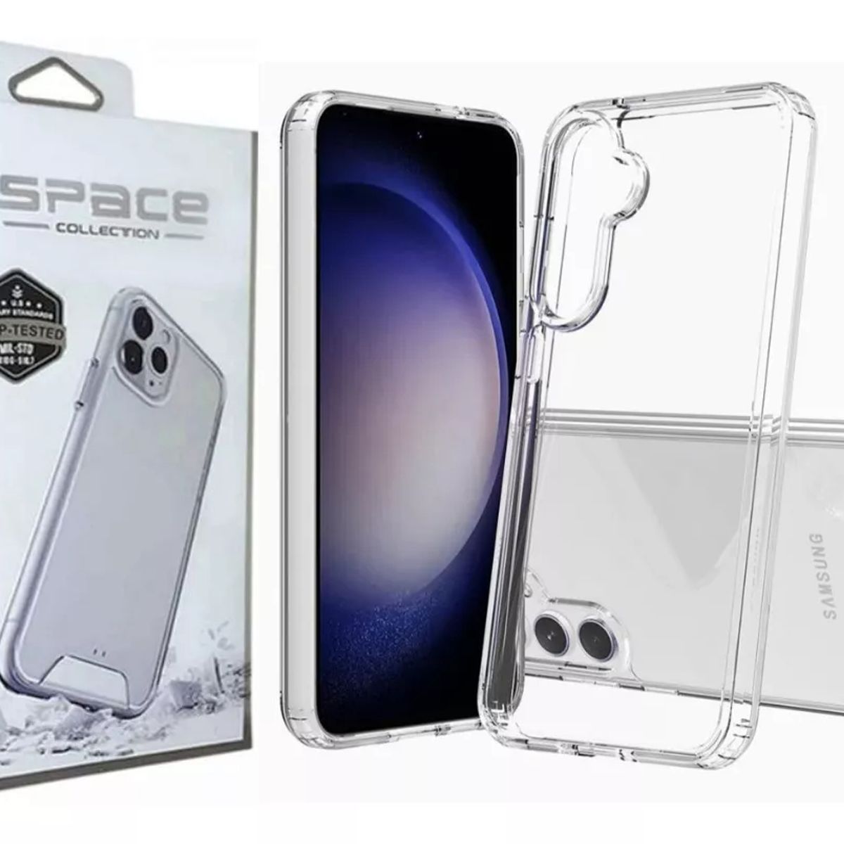 GENERICO - Case Space Transparente Para Samsung S23 FE