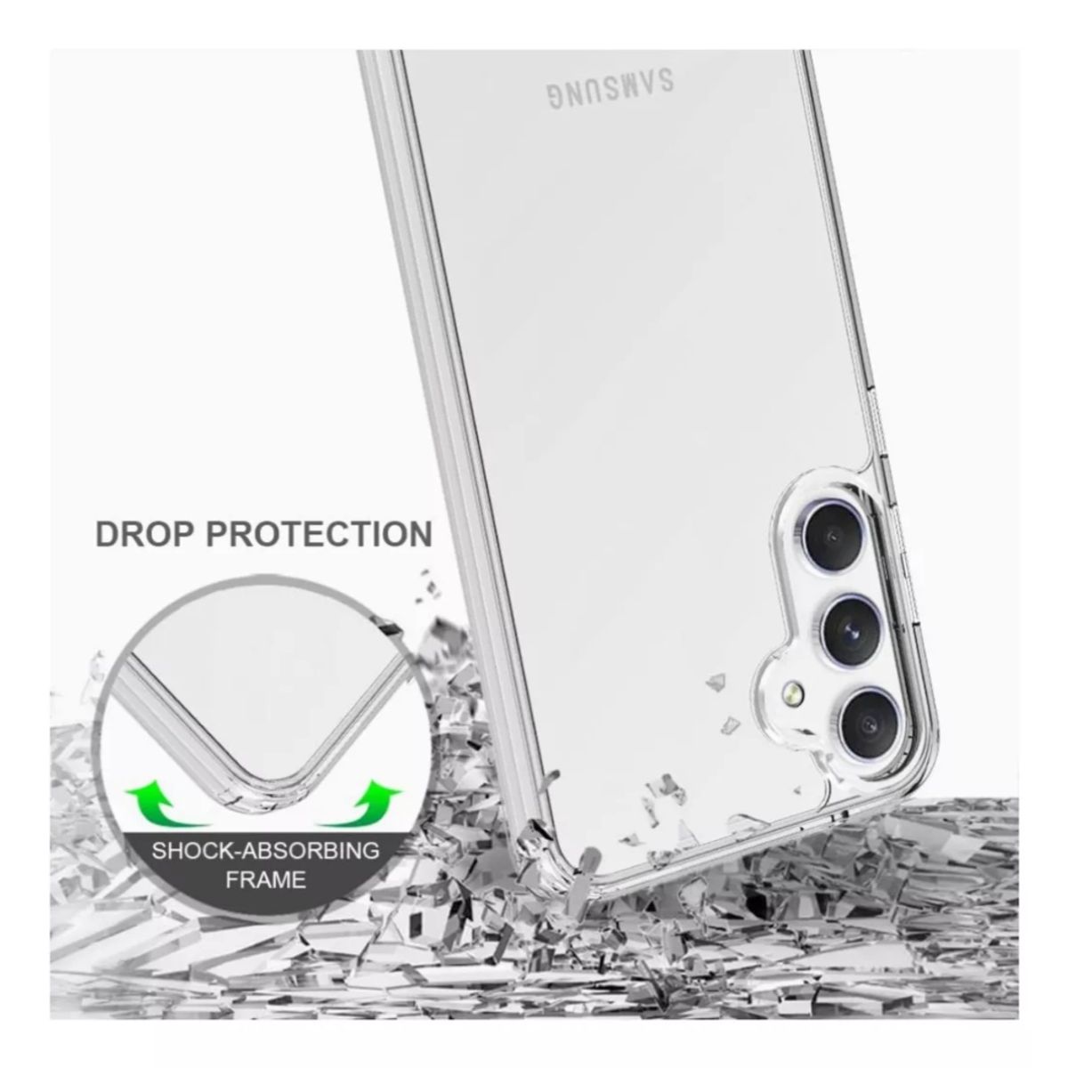 GENERICO - Case Space Para Samsung S24 Fe